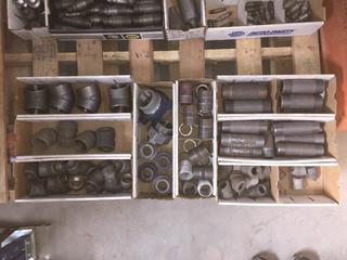 Quantity of Threaded Pipe Fittings & Nipples.