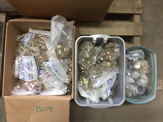 (3) Bins of Assorted Bolts, Washers & Nuts.