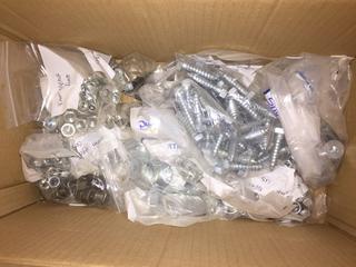 Quantity of Washers, Nuts & Screws.