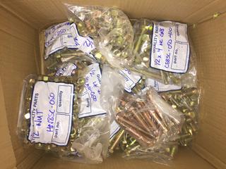 Quantity of Nuts, Bolts & Washers.