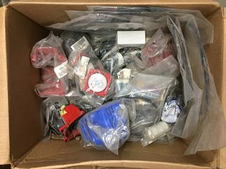 Box of Assorted Small Engine Parts.