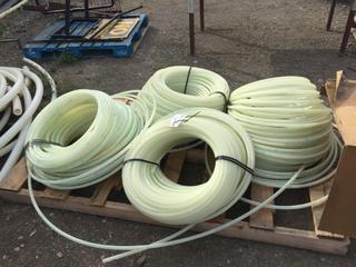 Pallet of 1/2" Pex Pipe.