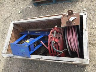 16 Ton Pipe Bender, Hose Reels & Accessories.