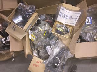 Box of Assorted Small Engine Parts.