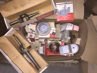 Box of Assorted Small Engine Parts.