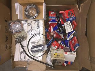 Box of Assorted Roller Bearings.