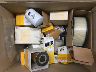 Box of Small Engine Wix Filters.