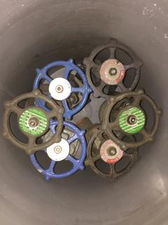 Quantity of Assorted Valves.