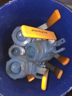 Quantity of 1-1/2" Full Port Ball Valves.