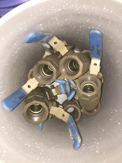 Quantity of 1-1/2" Meridian Full Port Ball Valves.