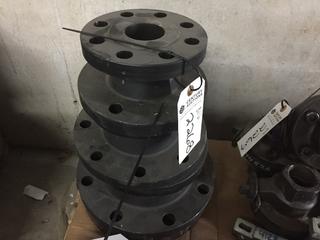 Quantity of Raised Face Weld Neck Flanges.