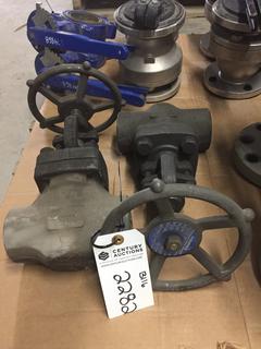 (2) 2" Threaded Globe Valves.