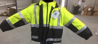 Gerber Outerwear 2 Piece High Visibility Jacket 4XL.