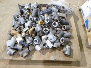 Qty Of Tee Fittings, Wheels And Taps