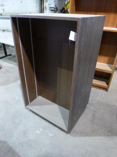 Double Sided Cabinet, 31" x 25 3/4" x 53"