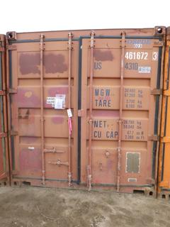 40' Seacan w/ Contents *NOTE: Seized Door*  **Buyer Responsible for Load Out**