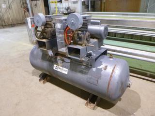 1990 Air King 10749 Air Compressor, MAWP 200 PSI At  450F, MDMT 20 At 200 PSI *NOTE: Running Condition Unknown*