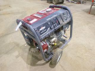 Briggs and Stratton Generator, Model 030470, Single Phase, 7000 Watts, 3,600 RPM *NOTE: Damaged, Running Condition Unknown*