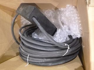Corning Wall Mountable Connector Housing w/ 30M Pre Connected Optical Cable 