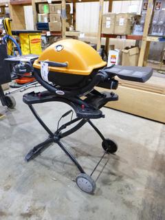 Weber Portable Gas Grill w/ Stand, Model Q1200 *Note Missing Parts*