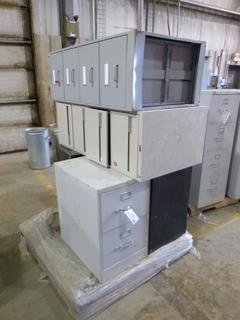 Assortment of Filing Cabinets