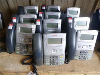 (10) Avaya Desk Phones