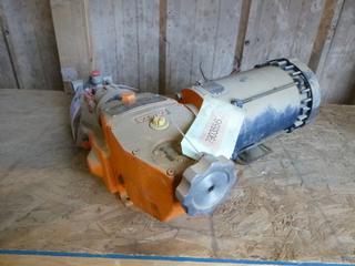 ProMinent Plunger Metering Pump w/ Leeson Motor *Running Condition Unknown*