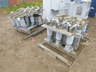 (2) Hubbell High Voltage Switch For Sub Station