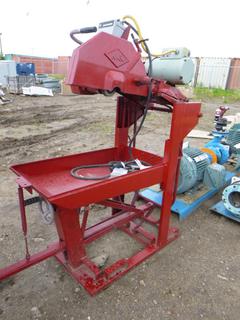 MK Diamond MK 5000 Electric Saw Block Saw, 3 Phase, *Note Running Condition Unknown*