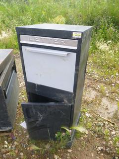 Parcel / Courier Drop Box, 15" x 15" x 40" *Damaged*