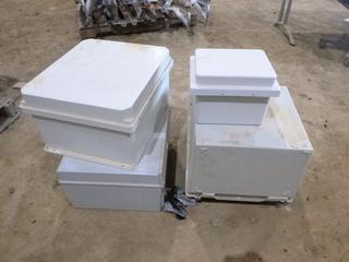 Assortment of Industrial Control Panel Enclosures