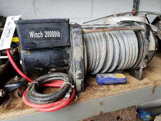 2000lb Electric Winch, 12V DC