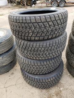 (4) Bridgestone Blizzak Winter Tires 285/45R22