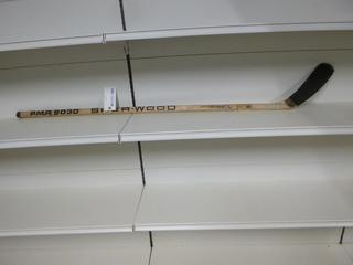 (1) Ken Linesman Edmonton Oilers Game Used Stick From 1984 Playoffs (First Cup) (Located Upstairs)