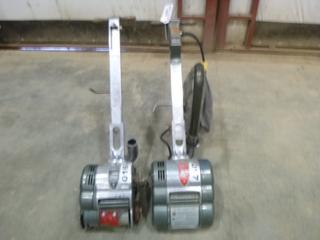 (2) Hiretech HT8-1 Floor Sanders *NOTE: 1 Is For Parts Only*
