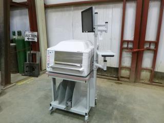 AGFA CR30-X X-Ray Machine w/ Stand and Monitor, SN 3530