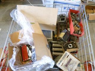 (1 Metal Crate) Misc Electrical Parts, (WR-3)