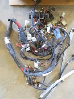 Qty of Komatsu Wiring Harness, CAT Seat Compressor, Finning Seals, (2) Komatsu Seal Kits, CAT Bolts Part# 95-1374, CAT Accumulator, CAT Back Hoe Parts, (E2-3-1)