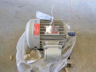 GE Electric Motor, Model # 5KS182BCT204, 3 HP, 60 HZ, 575 Volts, 1755 RPM, Frame 182T, (WR-2)