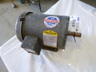 Baldor Motor, 3450 RPM, 1.5 HP, 575 Volts, 1.8 Amps, (WR-3)