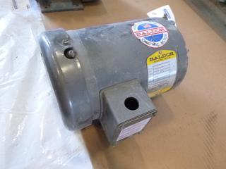 Baldor Motor, Model# M3553T-5, 1725 RPM, 1.5 HP, 2.0 Amps, 575 Volts, (WR-3)