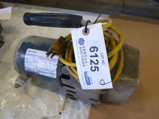 GE Electric Motor, 1725 RPM, 1/4 HP, 115 Volts, 60 HZ, (WR-3)