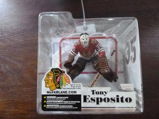 Tony Esposito Legends Series 3 Chicago Blackhawks McFarlane Figure (Unopened)