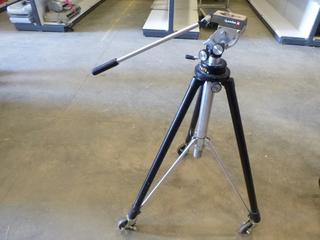 QuickSet Professional Tripod, 4-72011-6, On Wheels, (W2-4-1)