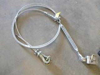 DBI Sala Horizontal Wire Rope Lifeline, Qty of 6' T Bar, (WR-4)