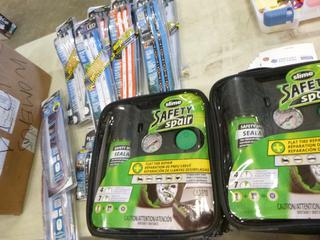 (4) Tire Repair Kits, Assortment of Max LED Vehicle Lights (B2)