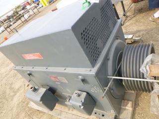 Canadian GE Induction Motor, Model 148289K2 c/w 500 HP, 1180 Rpm, 4000 Volts, 67 Amp, SN KW-1419, (WR-5)