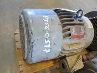 Canadian GE Motor, Model 151621K2, 5 HP, 1160 RPM, 575 Volts, 6.3 Amps, 60 Cycles, (WR-3)