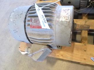 Canadian GE Motor, Model 1F3265N, 5 HP, 1160 RPM, 575 Volts, 6.3 Amps, 60 Cycles, (WR-3)