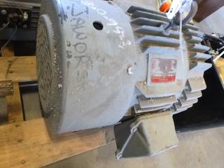 Canadian GE Motor, Model 1F3285P, 15 HP, 3540 RPM, 575 Volts, 15 Amps, 60 Cycles, (WR-3)